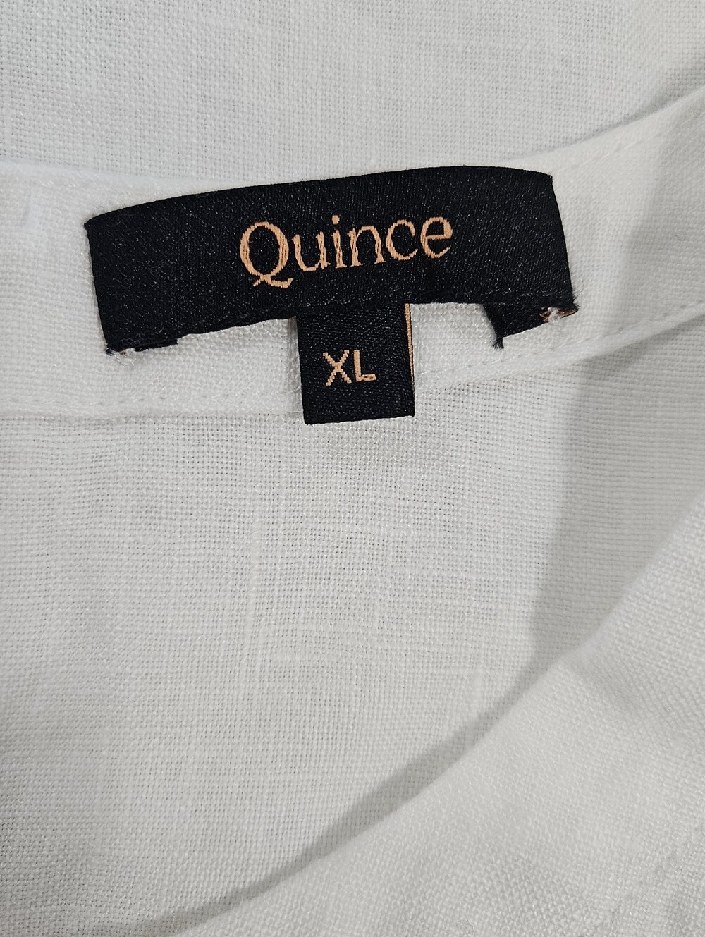 NWOT Quince 100% European Linen Tank Size XL - Picture 6 of 10